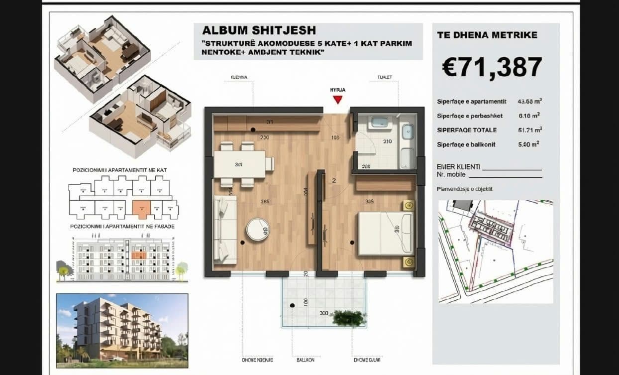 SHITET APARTAMENT 1+1 NË MALIN E ROBIT! 🌊 2