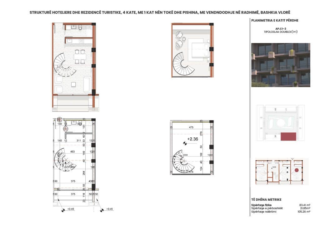 DUPLEX 1+1 TEK RADHIMA RING RESIDENCE – KU JETA NGADALËSOHET DHE FILLON QETËSIA 2