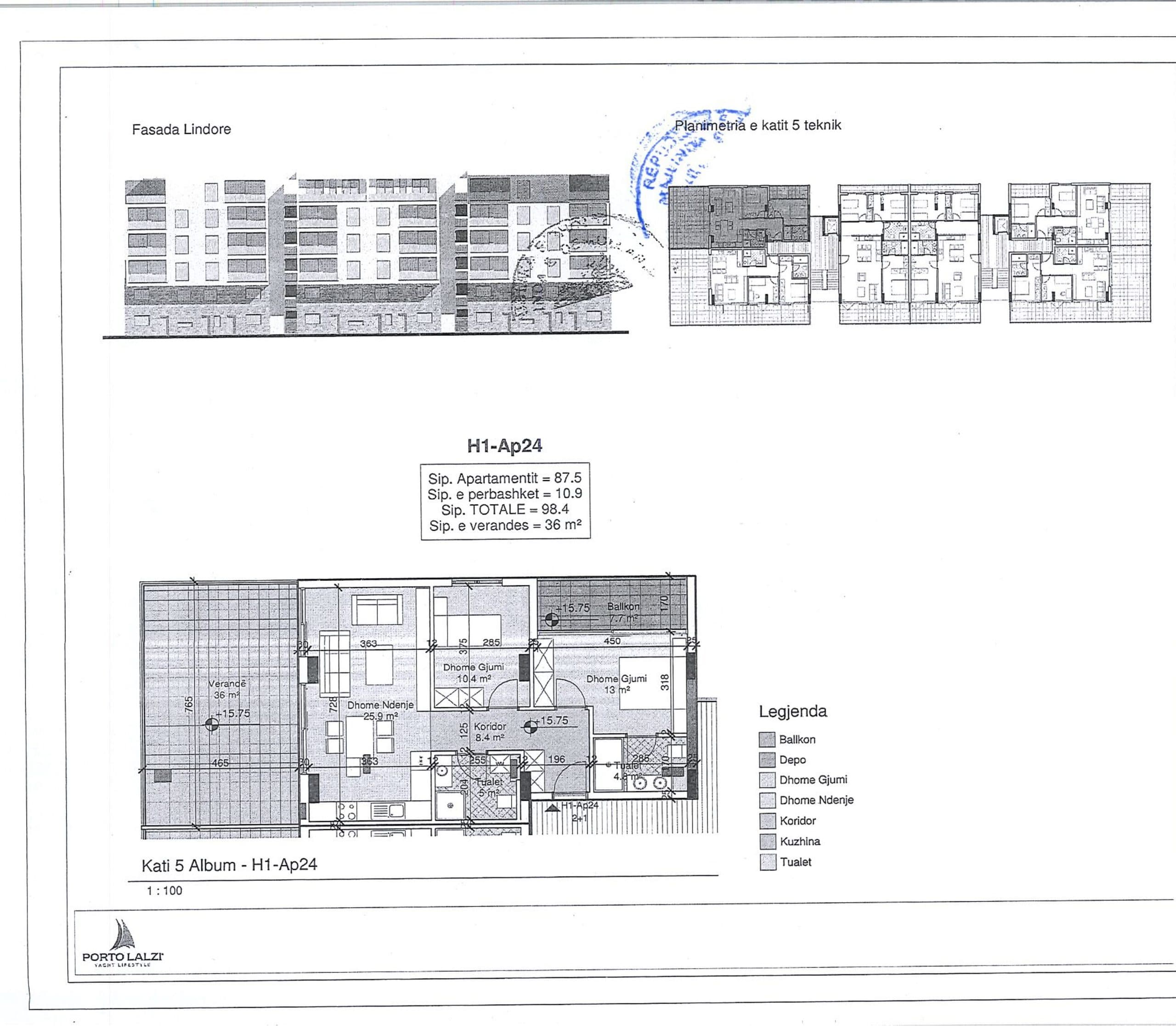 APARTAMENT 2+1 NE KOMPLEKSIN LALZI MARINA SEASIDE 2