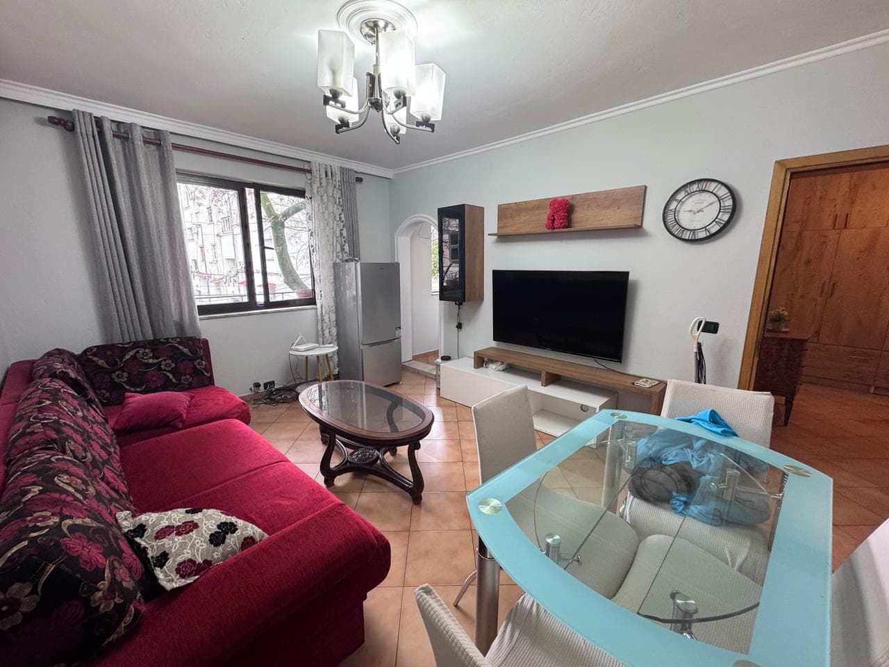 APARTAMENT 2+1 ME QERA AFATGJATE NE PORCELAN, TIRANE 4