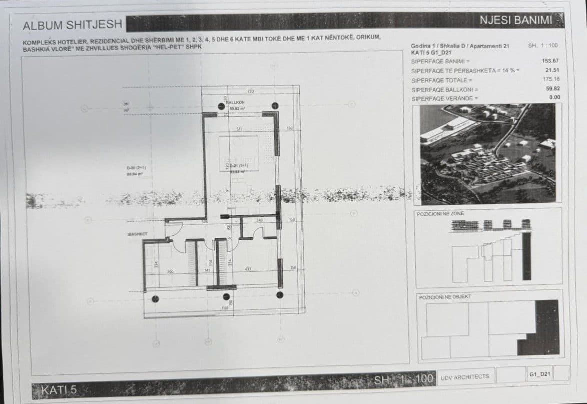 APARTAMENT 2+1+2 NE REZIDENCEN „THE VERDANT TERRACES”, ORIKUM 2