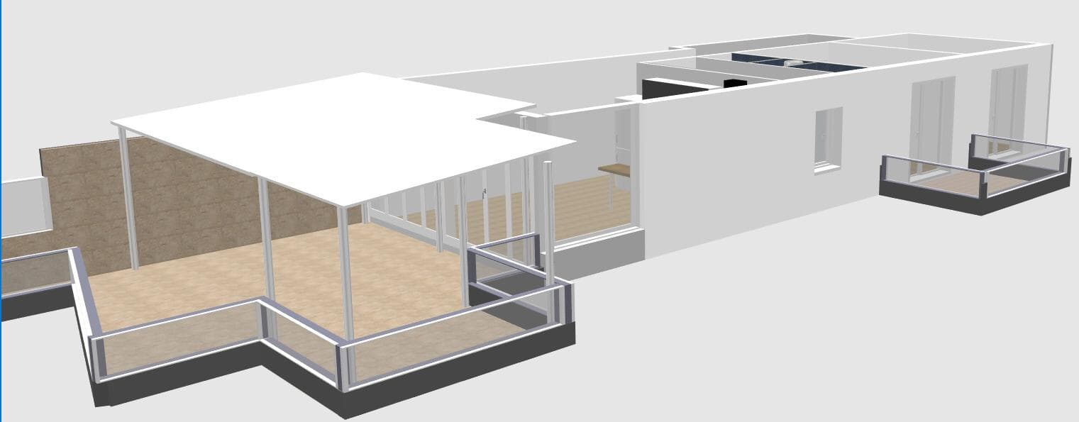 APARTAMENT 2+1 ME VERANDË - PAMJE BALLORE DETI - UJI I FTOHTË, VLORË 4