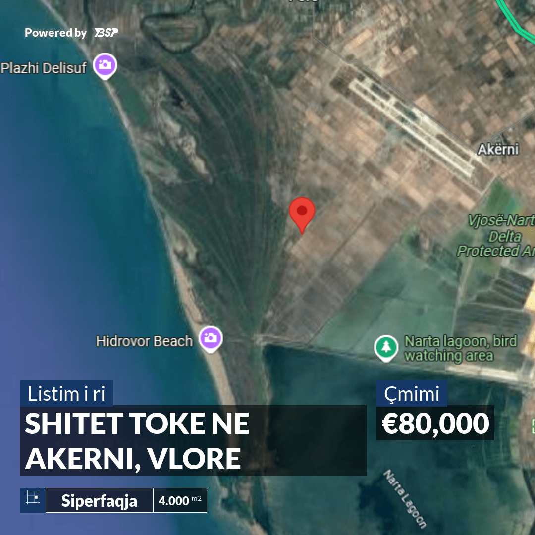 SHITET TOKE NE AKERNI, VLORE 1