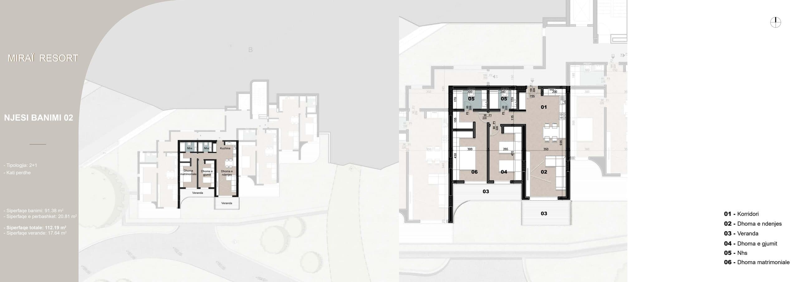 APARTAMENT 2+1+2 NE GREEN COAST VILLAGE 2