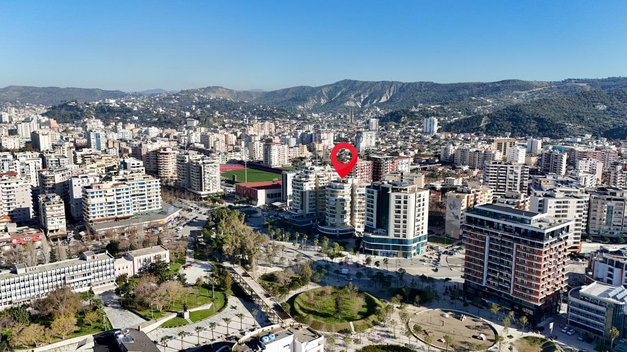 APARTAMENT 2+1 ME PAMJE DETI NE VLORE SKELE