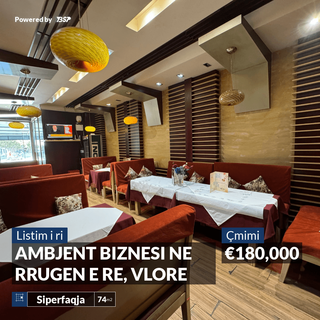 SHITET AMBJENT BIZNESI NE RRUGEN E RE, VLORE