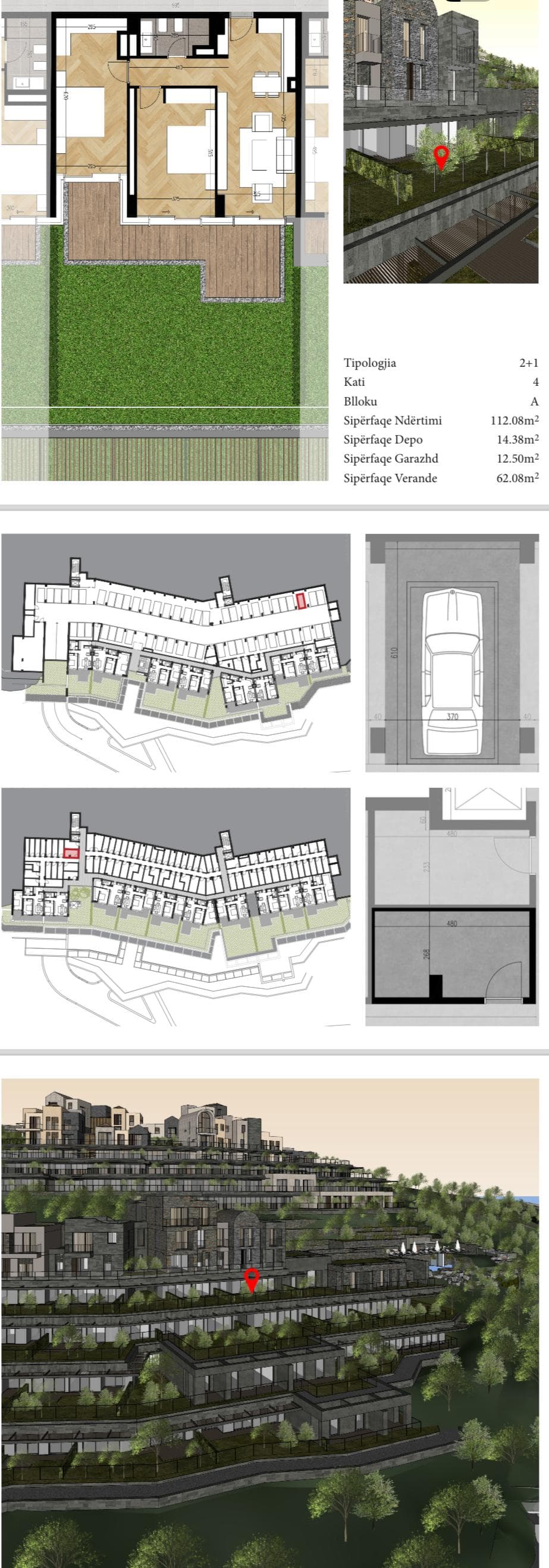 APARTAMENT 2+1 NE GREEN COAST VILLAGE 2