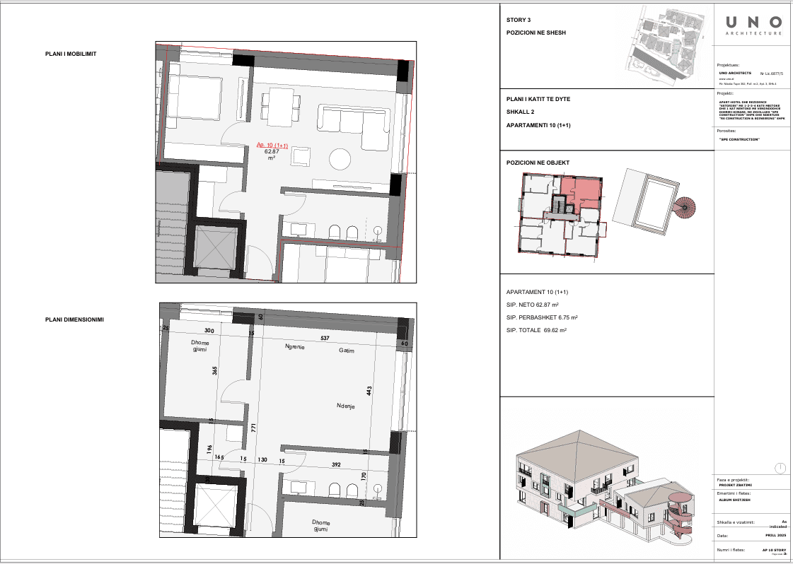 SHITET APARTAMENT 1+1 NË 6STORIES 2