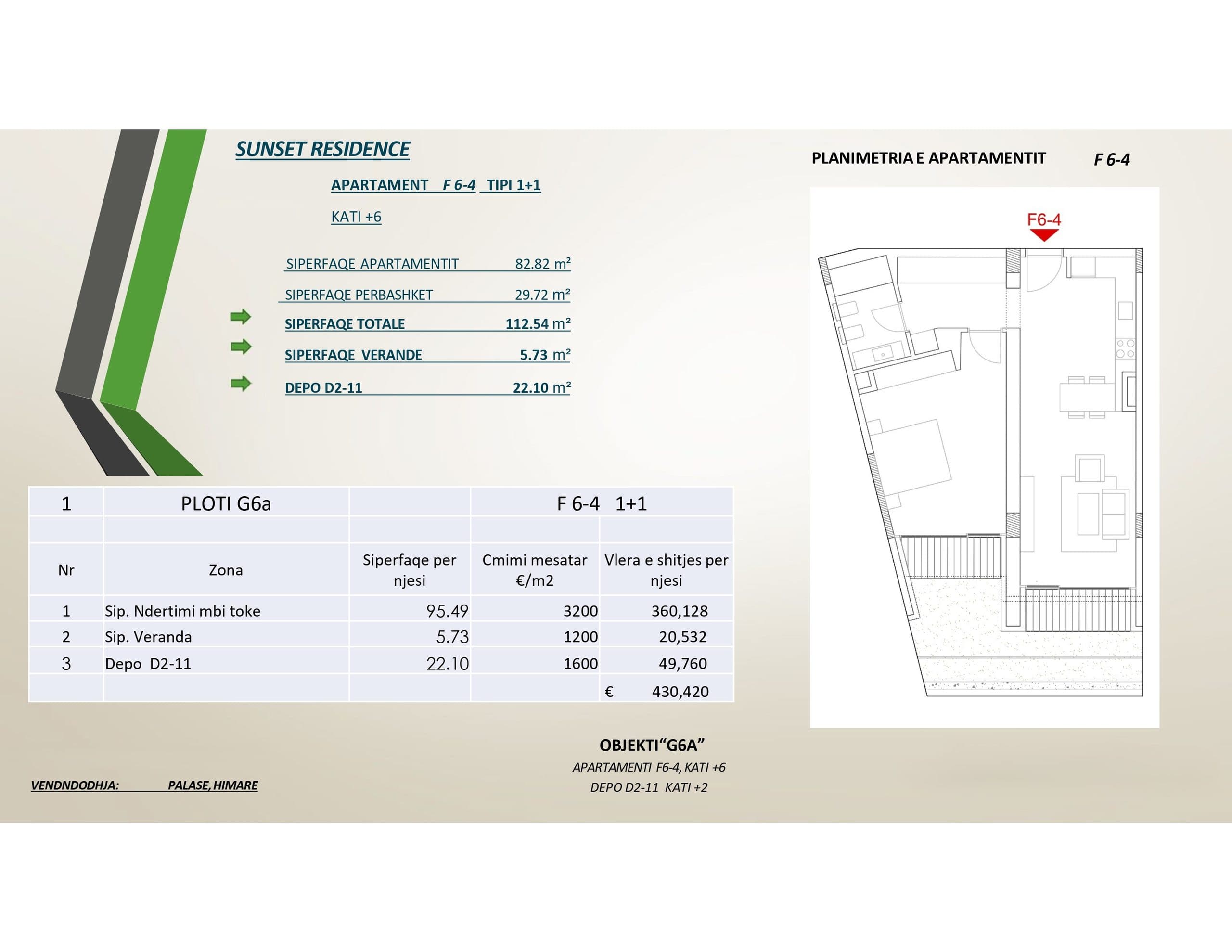 APARTAMENT 1+1 NE GREEN COAST VILLAGE 2