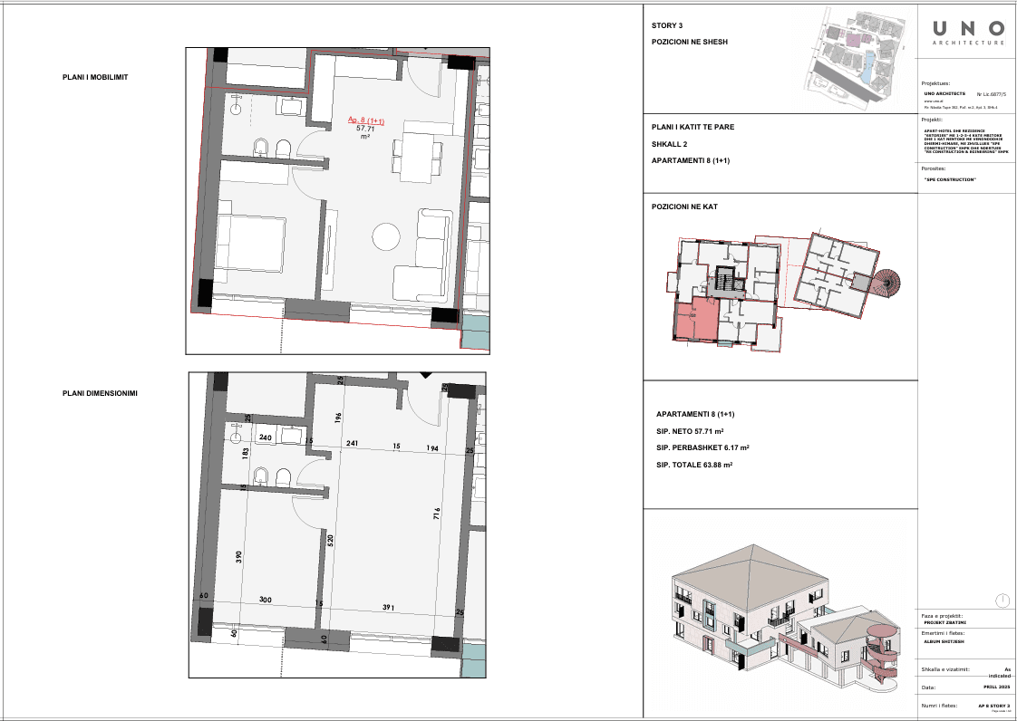 SHITET APARTAMENT 1+1 NË 6STORIES 2