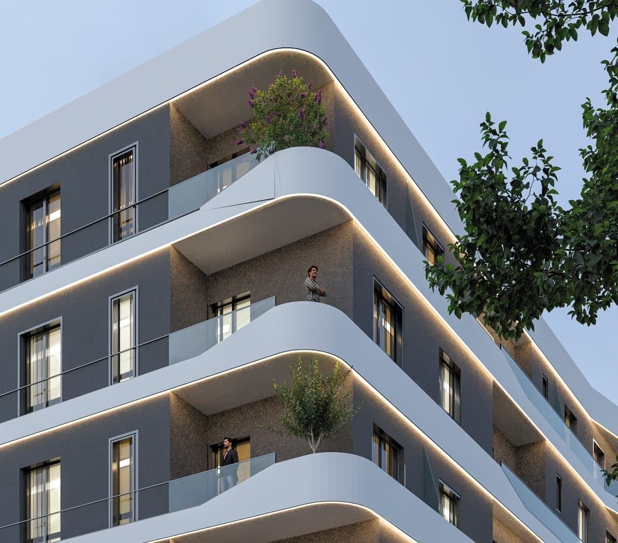 APARTAMENT 2+1 NE REZIDENCEN WEST COAST GOLEM, DURRES
