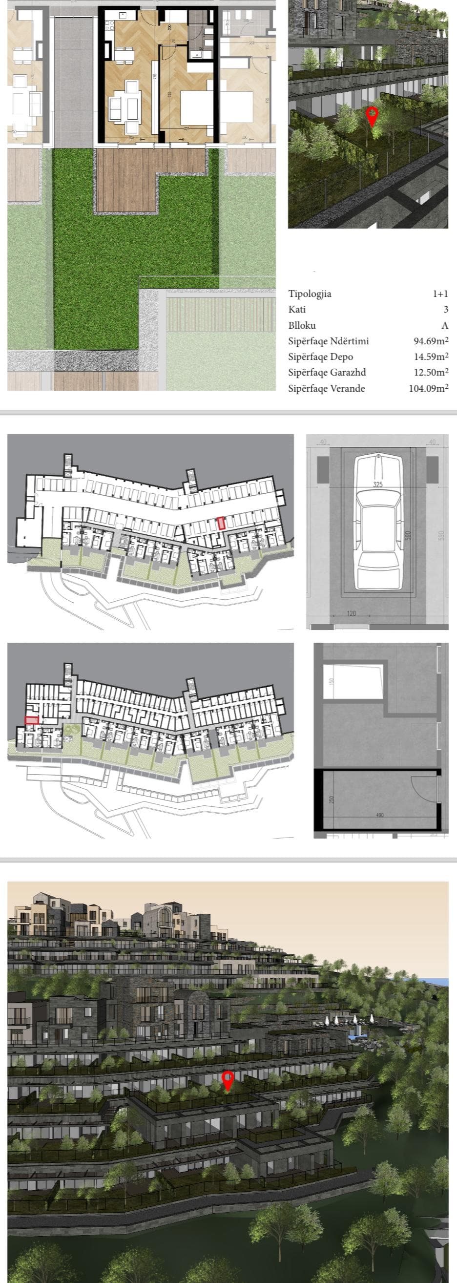 APARTAMENT 1+1 NE GREEN COAST VILLAGE 2