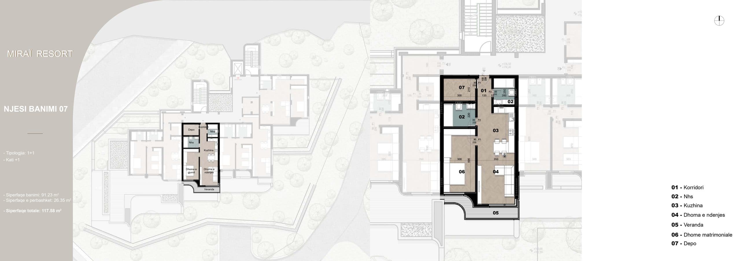 APARTAMENT 1+1+2 NE GREEN COAST VILLAGE 2