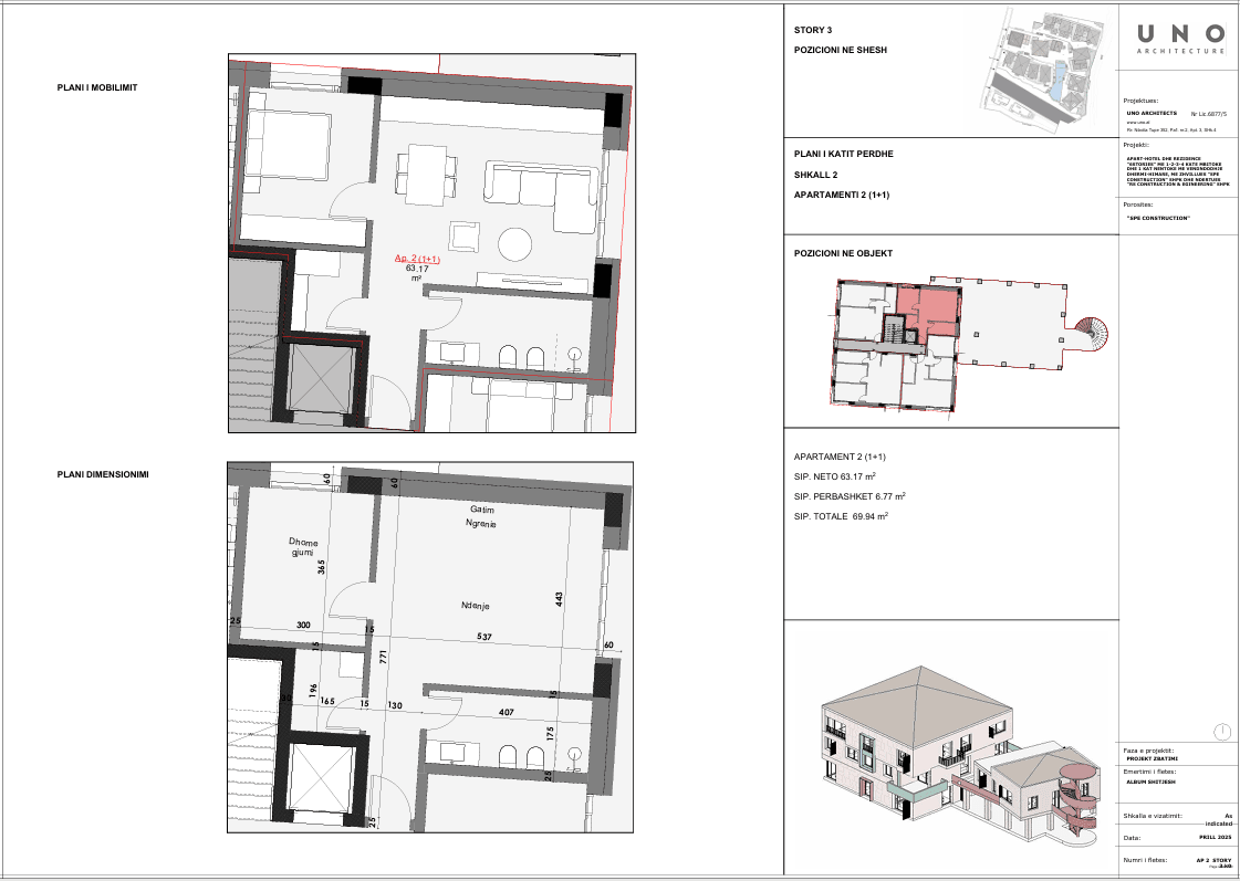 SHITET APARTAMENT 1+1 NË 6STORIES 2