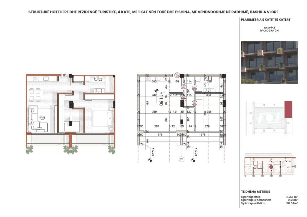 APARTAMENT 2+1 - RADHIMA RING RESIDENCE – KU JETA NGADALËSOHET DHE FILLON QETËSIA 2