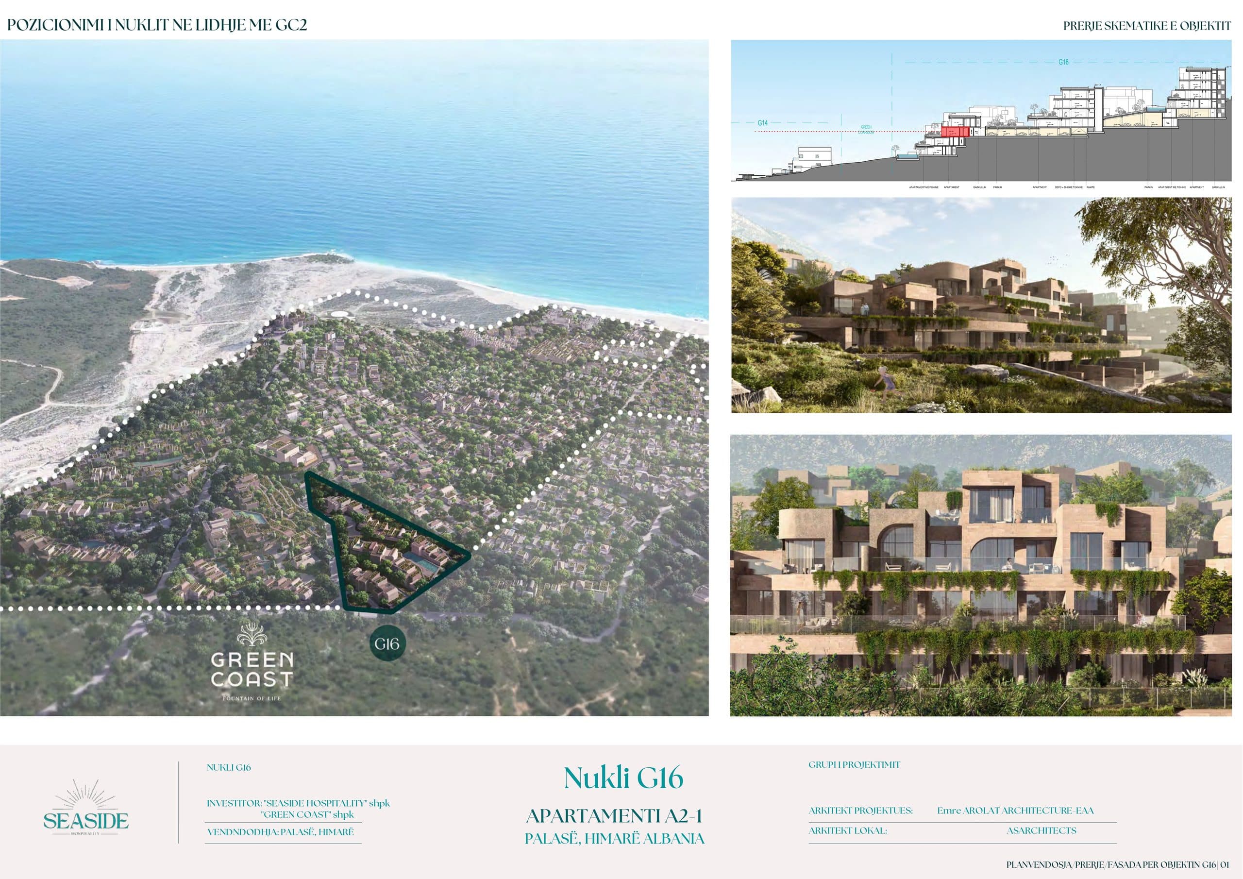 OKAZION! APARTAMENT 2+1+2 NE GREEN COAST VILLAGE 2