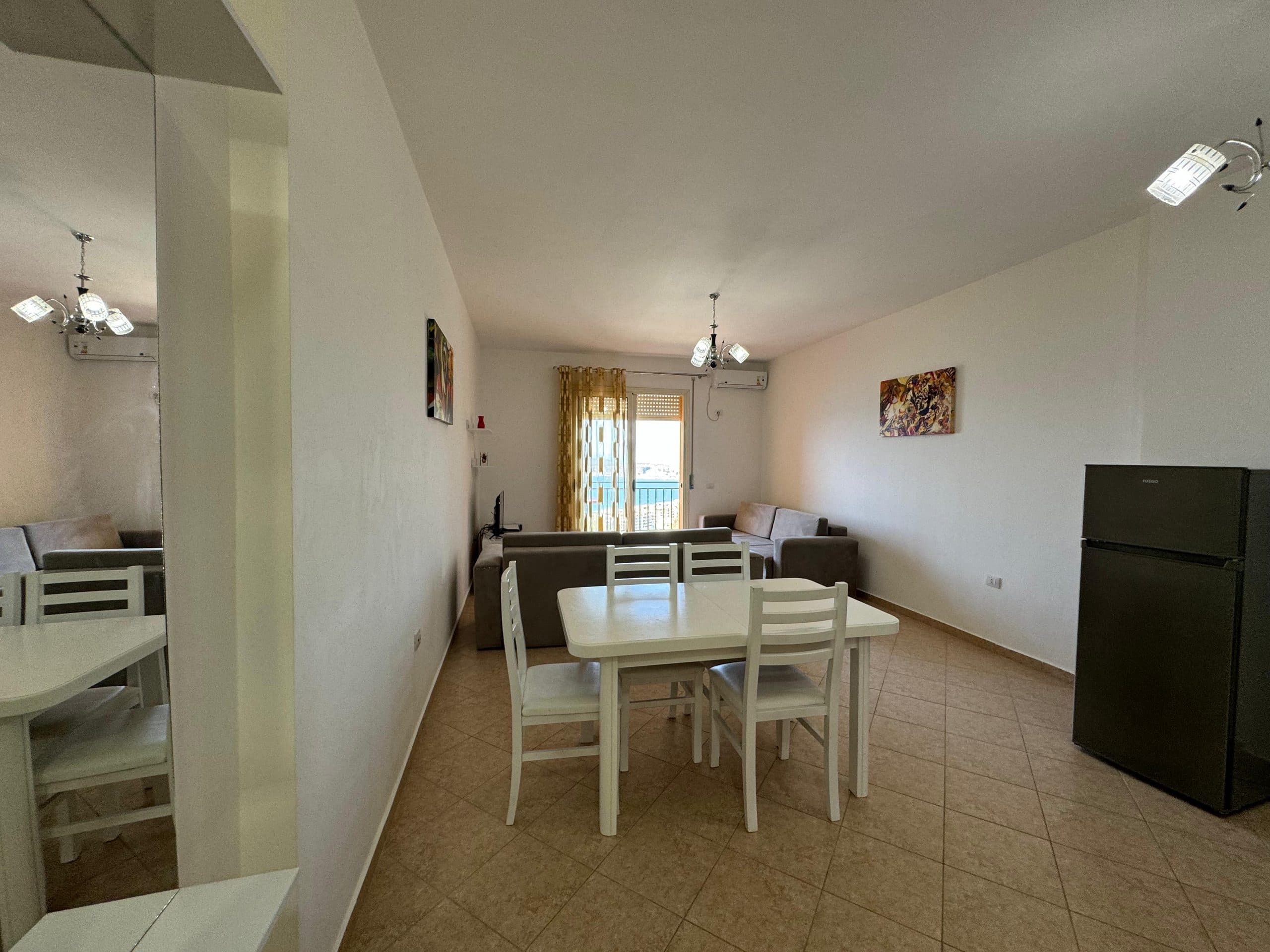 APARTAMENT 1+1 ME PAMJE TE PLOTE DETI NE REZIDENCEN „PANORAMA“, VLORE 3