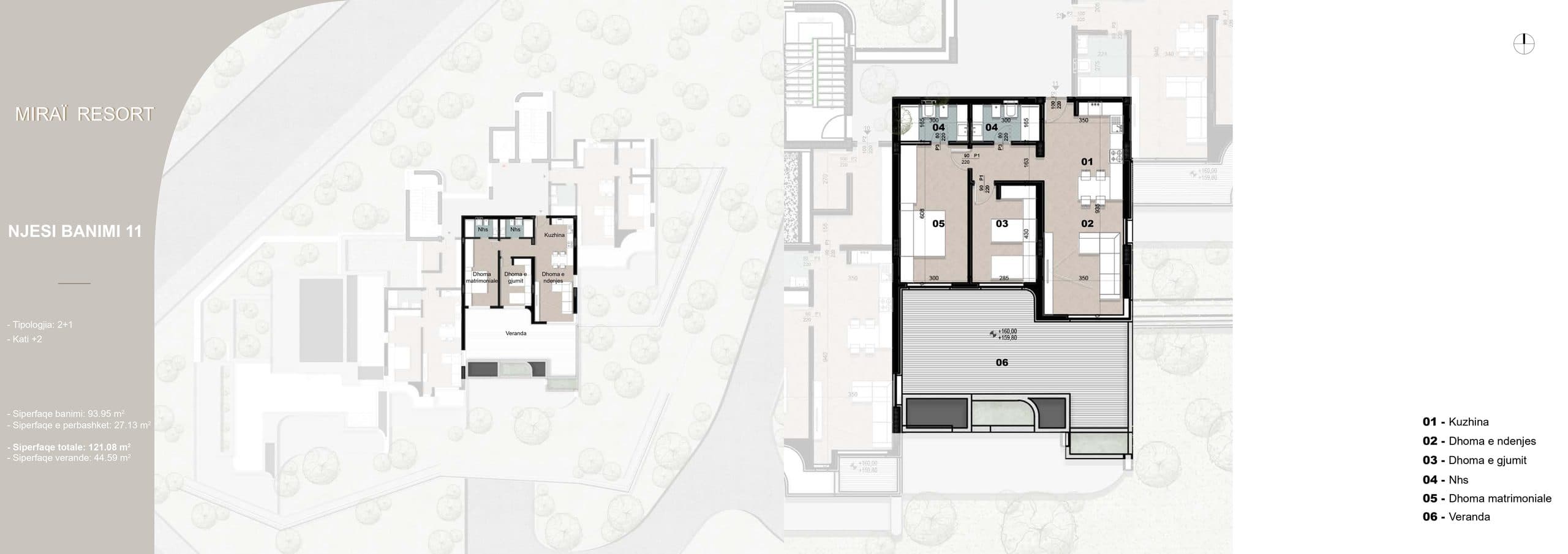 APARTAMENT 2+1+2 NE GREEN COAST VILLAGE 2