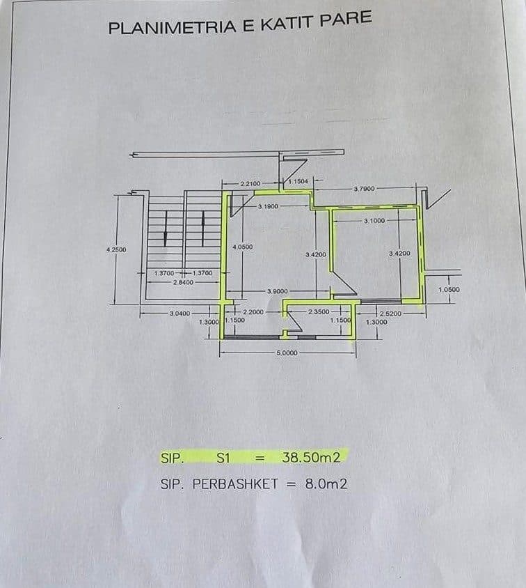 SHITET APARTAMENT 1+1 NE NSHRAK, TIRANE 2