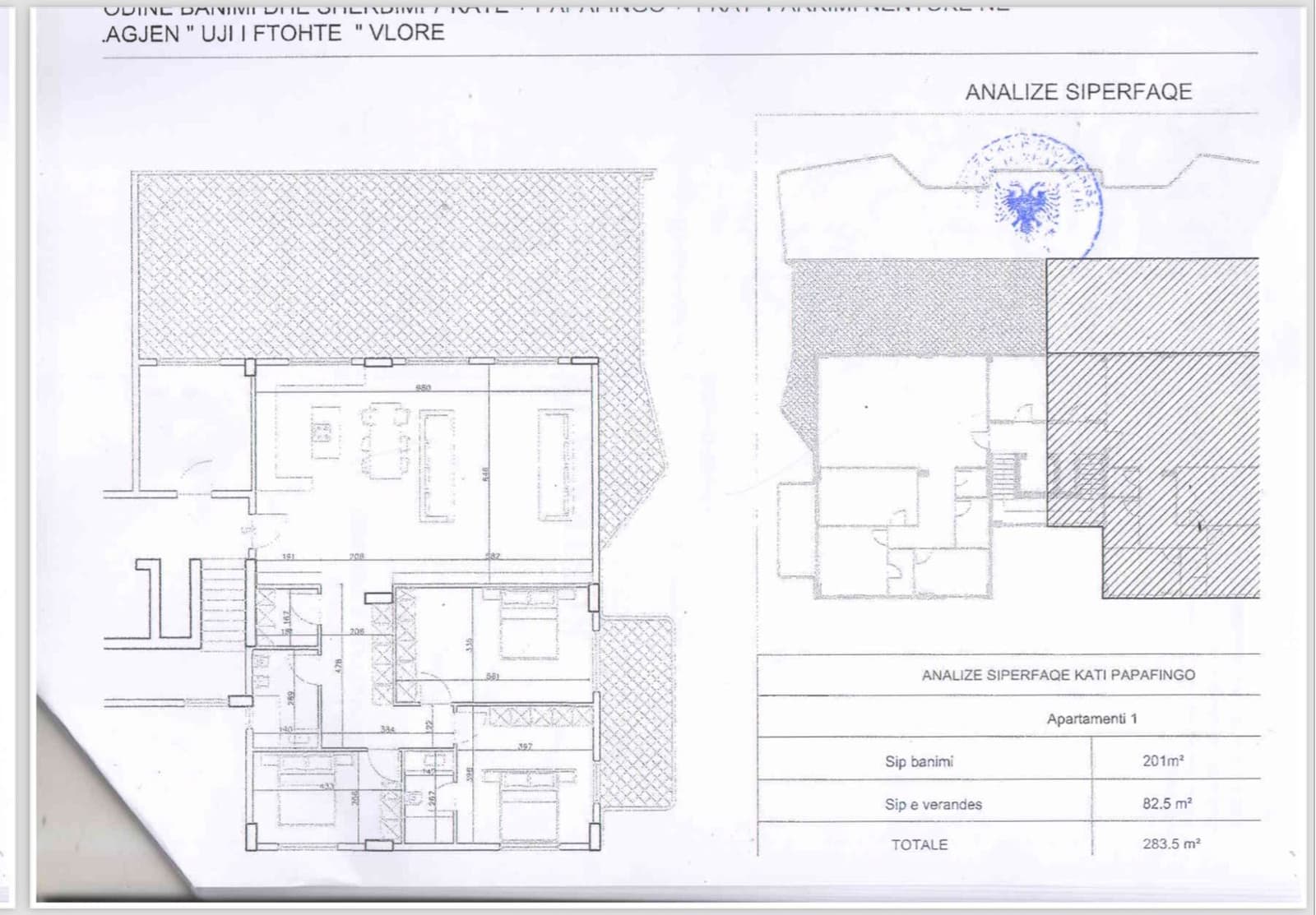 OKAZION!! SHITET APARTAMENT ME PAMJE TE PLOTE DETI NE UJE TE FTOHTE, VLORE 2