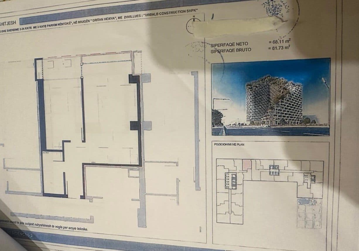 APARTAMENT 1+1 TEK LION 2 RESIDENCE NE TIRANE 2