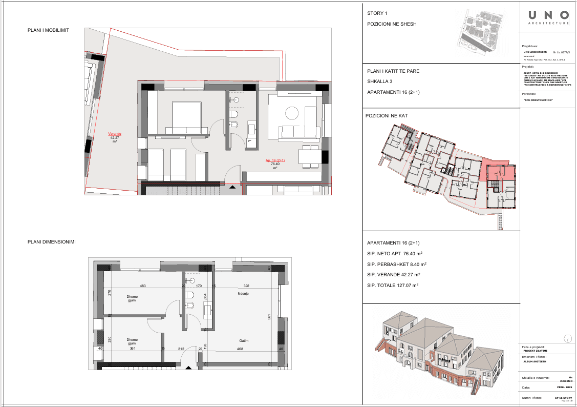 SHITET APARTAMENT 2+1 NË 6STORIES
Zbuloni Thelbin e Jetesës Luksoze në Dhërmi! 2