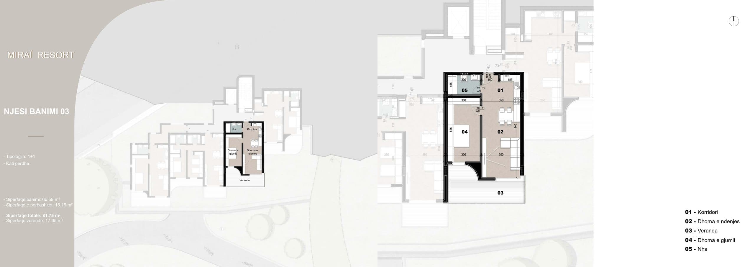 APARTAMENT 1+1 NE GREEN COAST VILLAGE 2