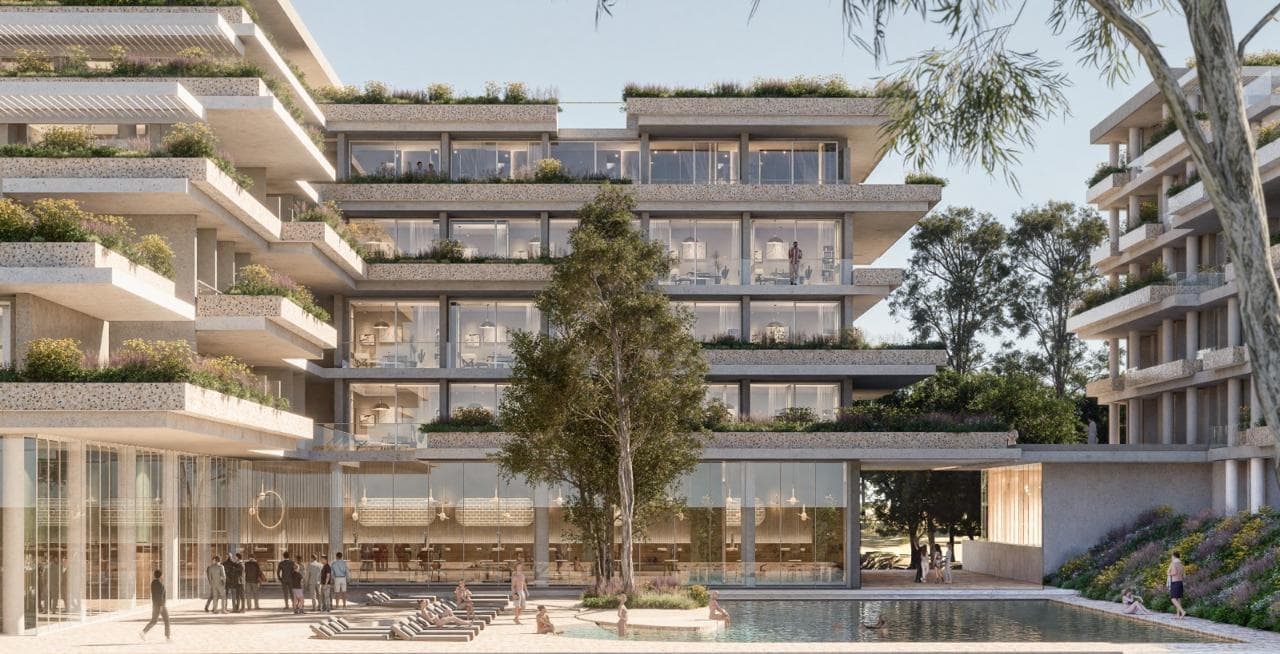 APARTAMENT 1+1 ME VERANDE NE REZIDENCEN „THE VERDANT TERRACES”, ORIKUM