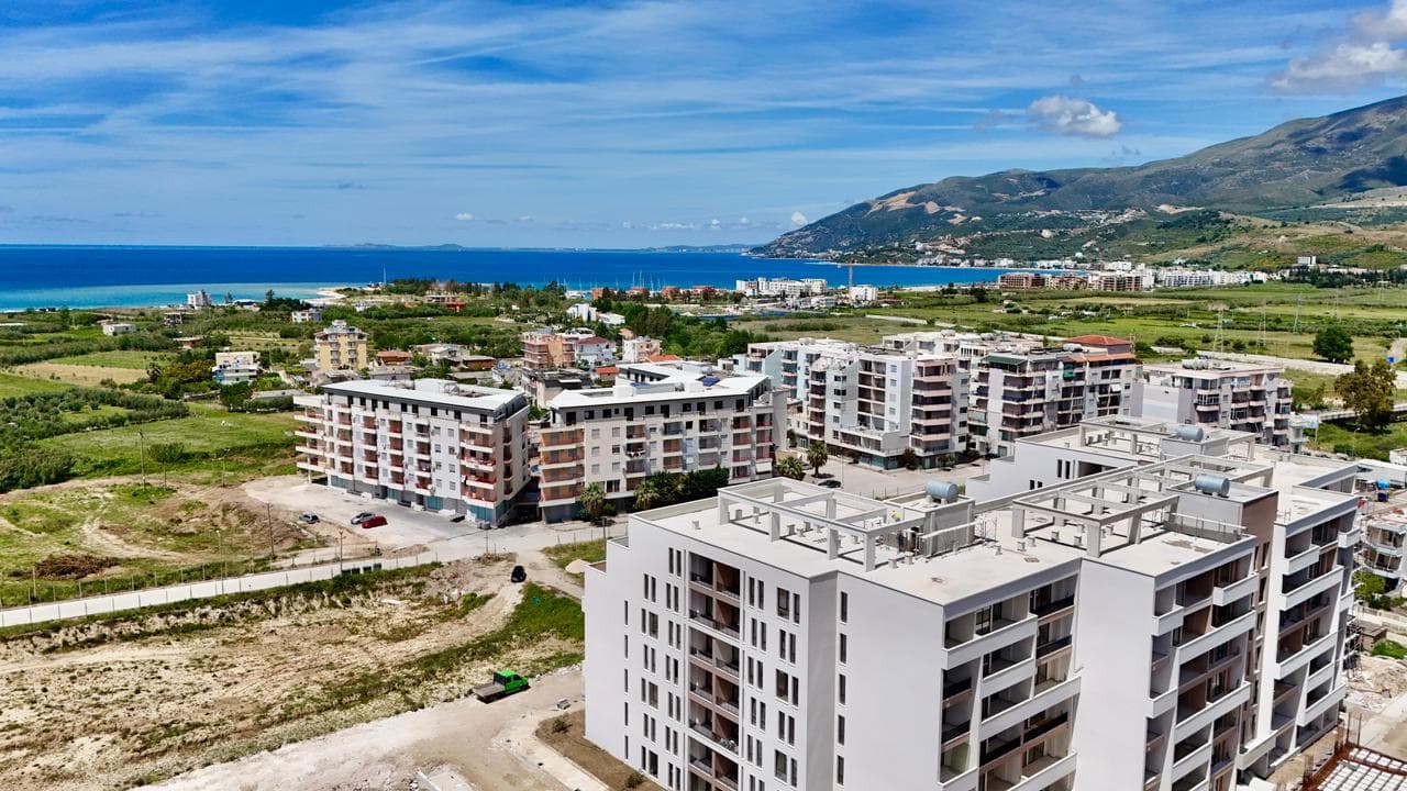 SHITET APARTAMENT 1+1 - 1450 EURO/M2 NE ORIKUM, VLORE 4