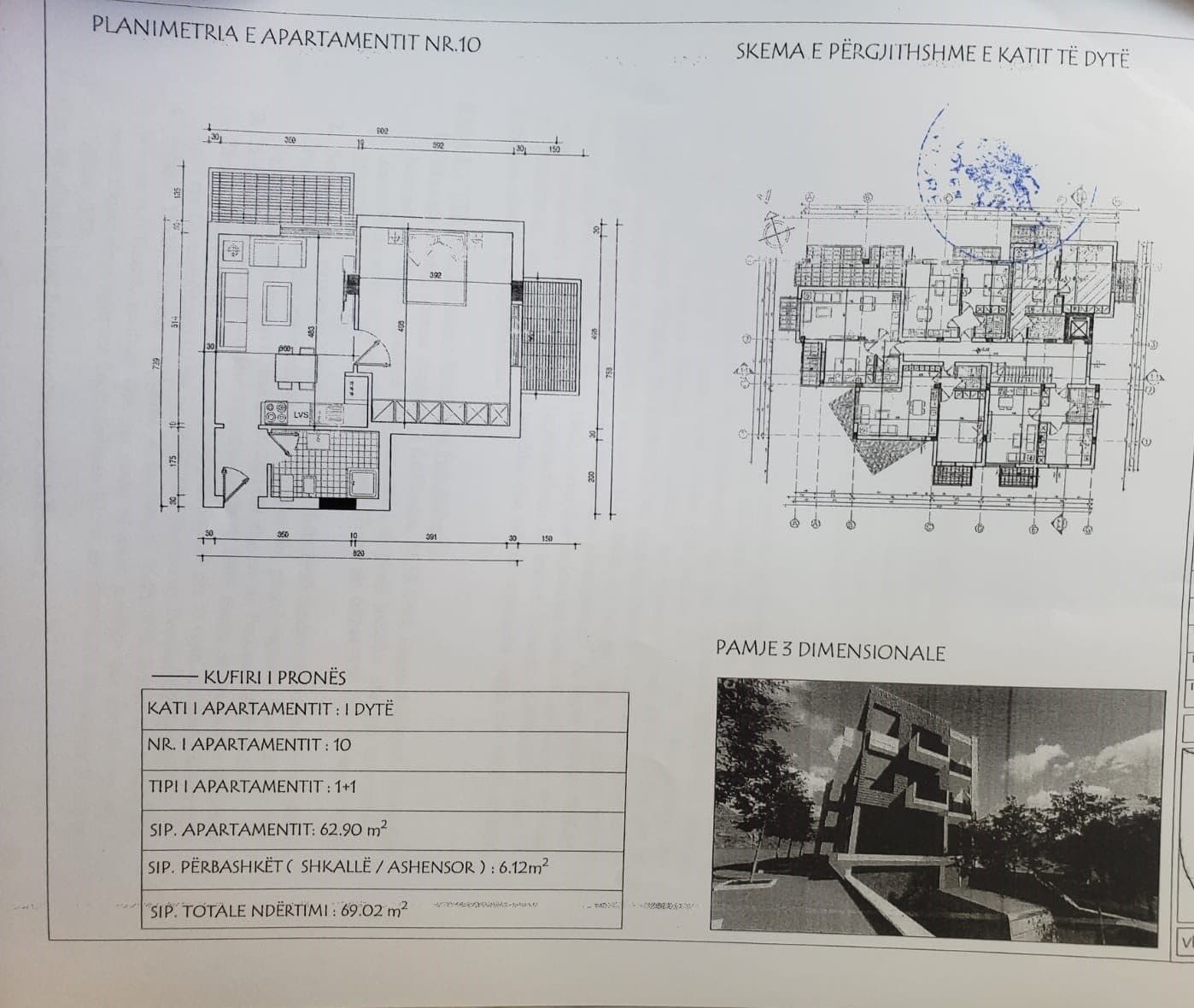 SHITET APARTAMENT 1+1 NE RADHIME, VLORE 2