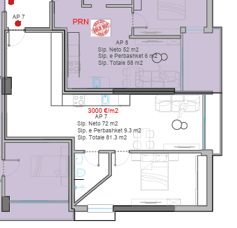 APARTAMENT 1+1 ME PAMJE ANËSORE DETI NË “TWIN RESORT”, RADHIMË 2