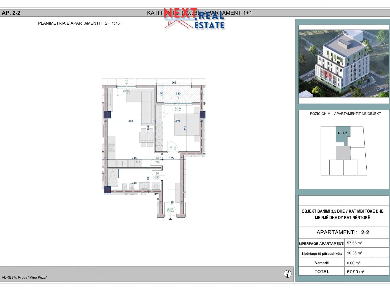 SHITET APARTAMENT 1+1 NE NDERTIM NE PASKUQAN, TIRANE 2