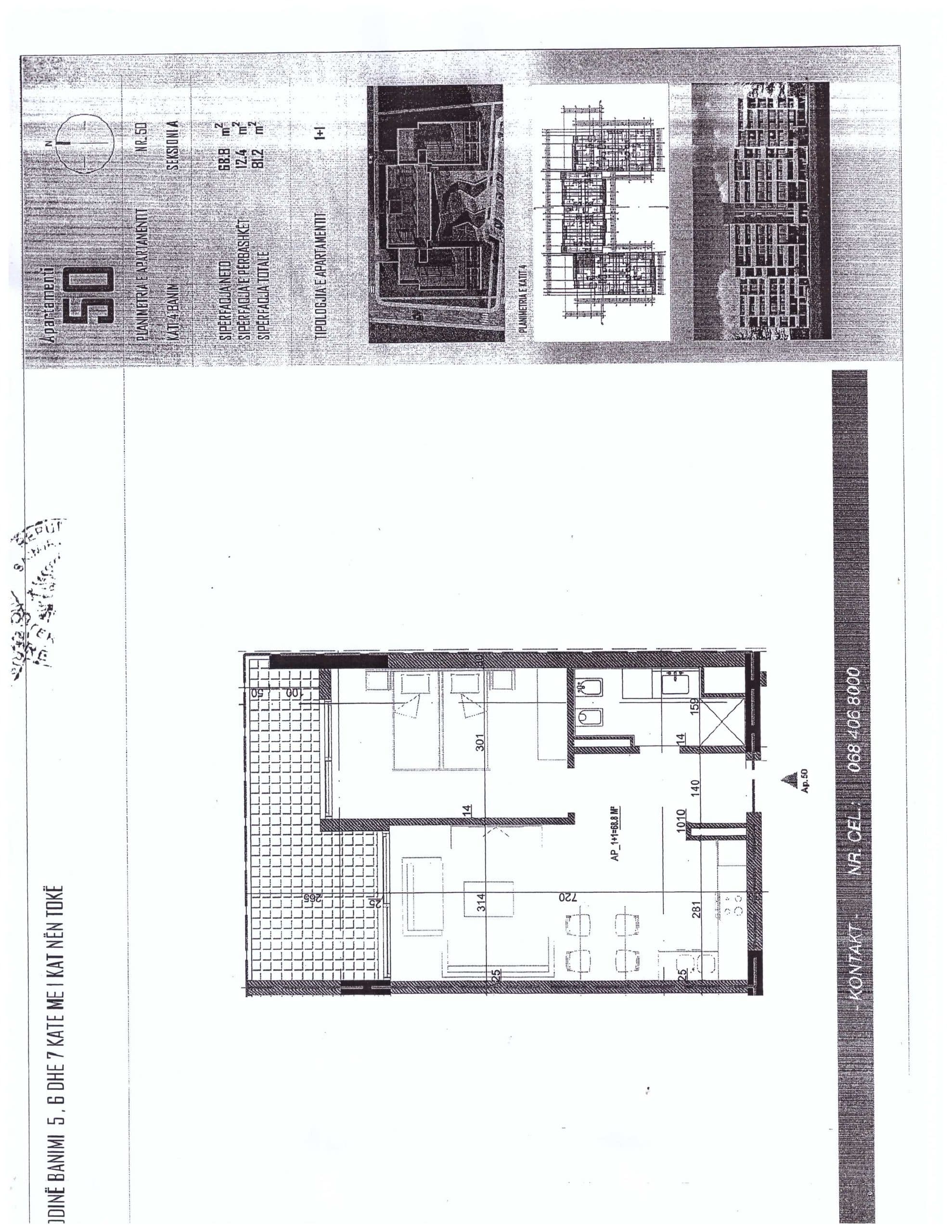 SHITET APARTAMENT 1+1 - 1450 EURO/M2 NE ORIKUM, VLORE 2