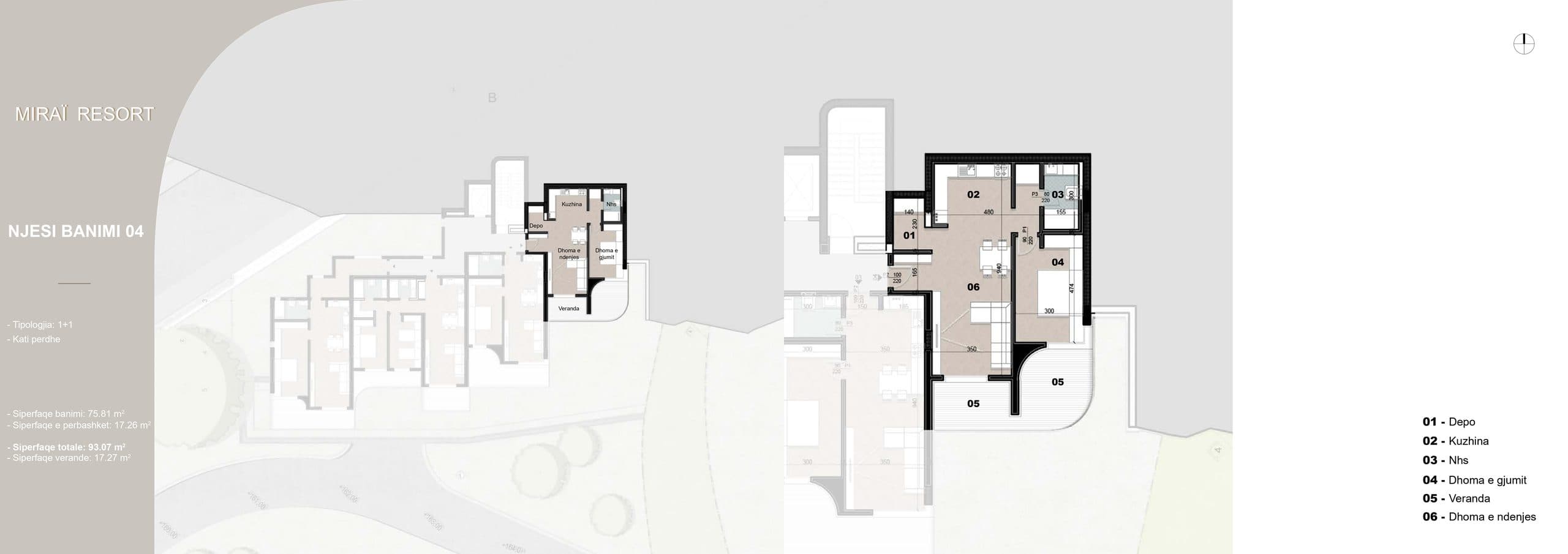APARTAMENT 1+1 NE GREEN COAST VILLAGE 2