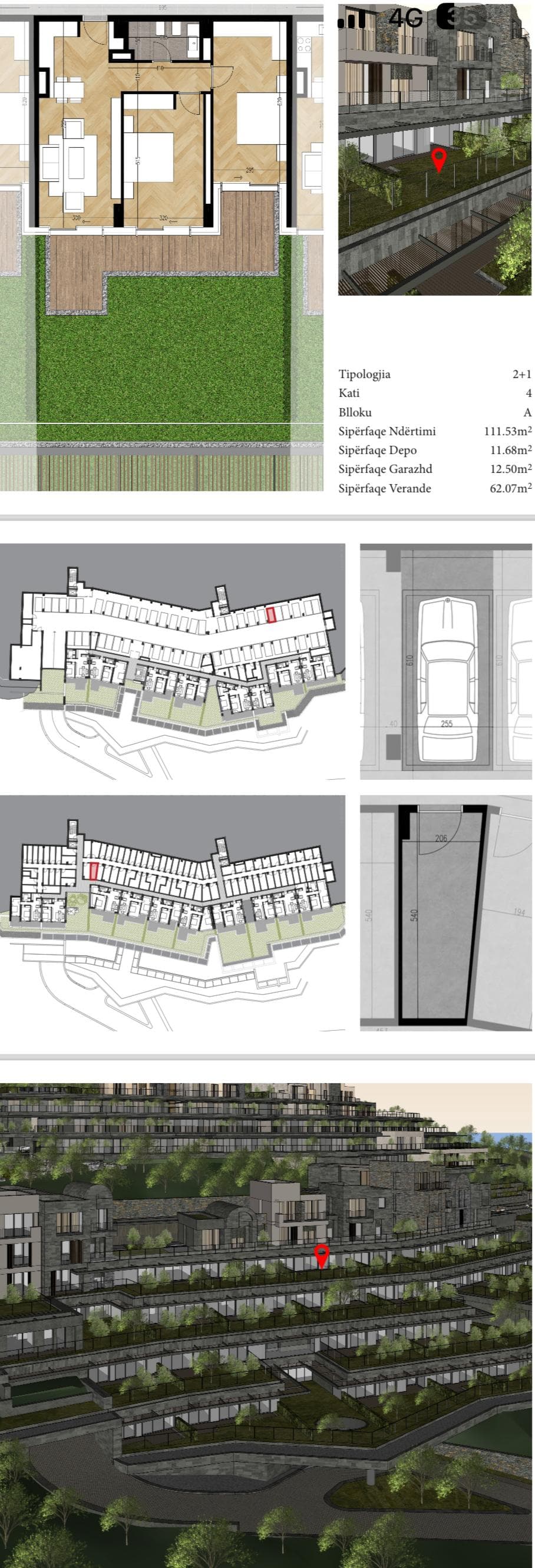 APARTAMENT 2+1 NE GREEN COAST VILLAGE 2