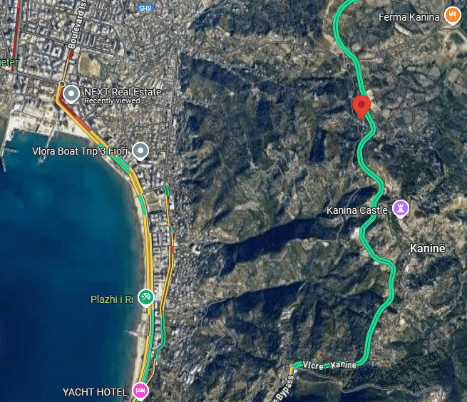 TOKE 3000M2 NE KANINE, VLORE