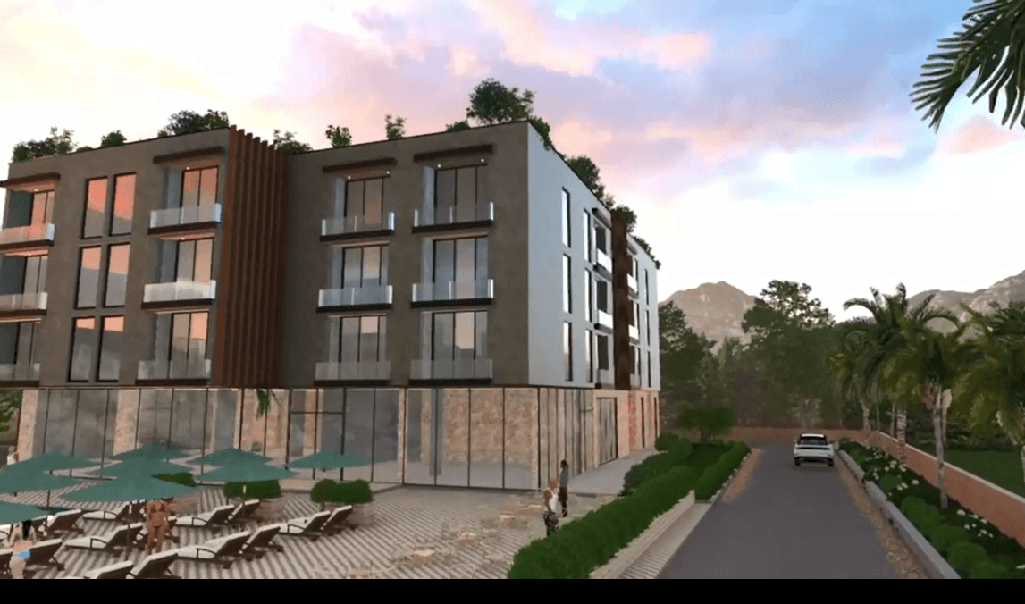 APARTAMENT 1+1 NË “TWIN RESORT”, RADHIMË 4