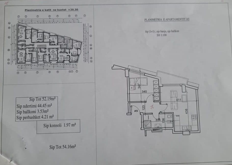 SHITET APARTAMENT 1+1 NE QENDER, VLORE 2