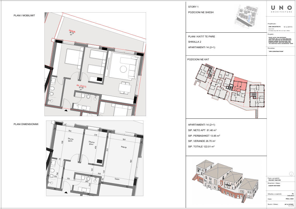 SHITET APARTAMENT 2+1+2 NË 6STORIES
Zbuloni Thelbin e Jetesës Luksoze në Dhërmi! 2
