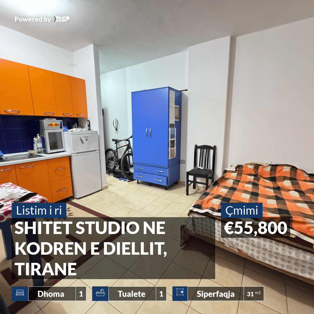 SHITET STUDIO NE KODREN E DIELLIT, TIRANE