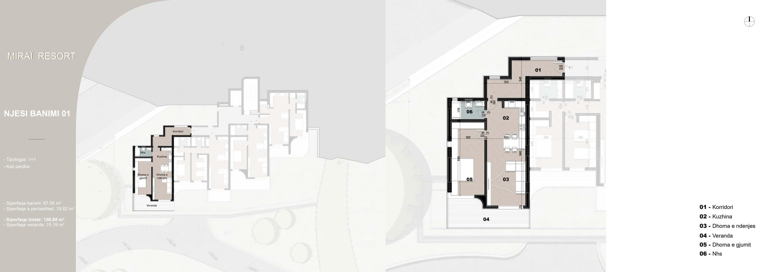 APARTAMENT 1+1 NE GREEN COAST VILLAGE 2