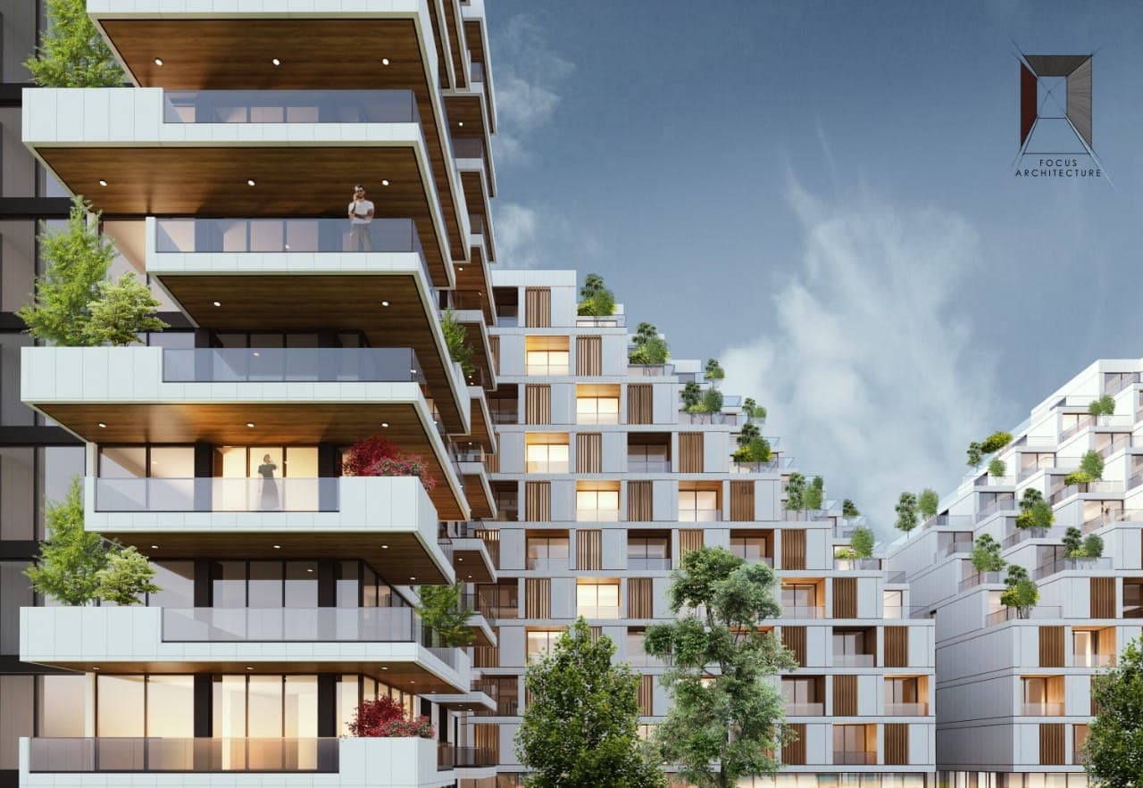 APARTAMENT 2+1 ME PAMJE BALLORE DETI NE REZIDENCEN “POSEIDON”, VLORE 3