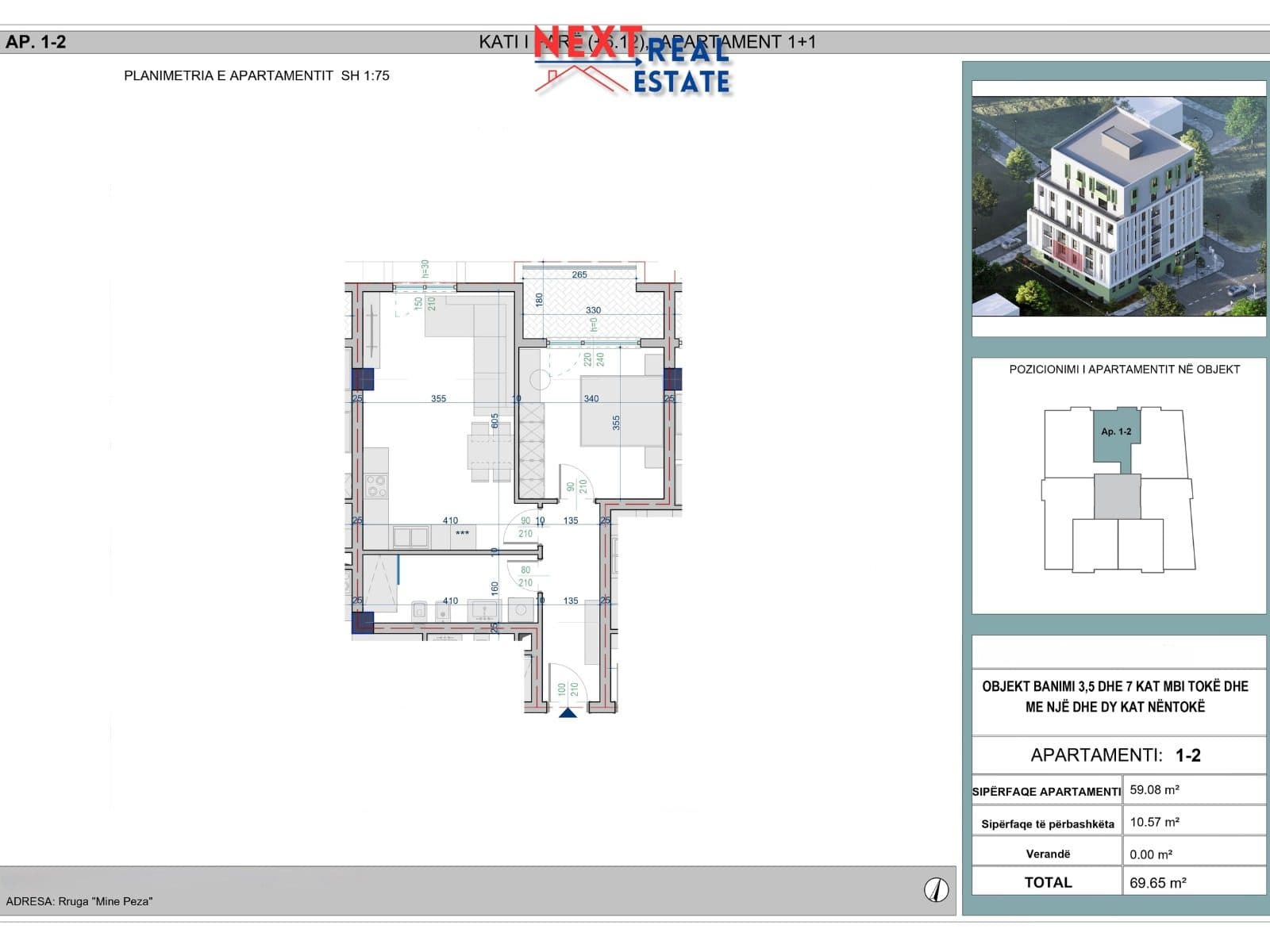 SHITET APARTAMENT 1+1 NE NDERTIM NE PASKUQAN, TIRANE 2