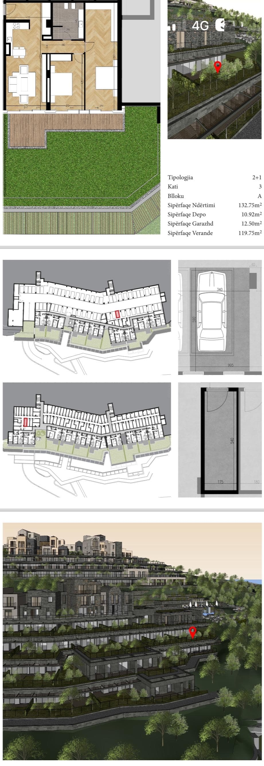 APARTAMENT 2+1 NE GREEN COAST VILLAGE 2