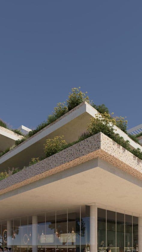 APARTAMENT 1+1 ME VERANDE NE REZIDENCEN „THE VERDANT TERRACES”, ORIKUM 3