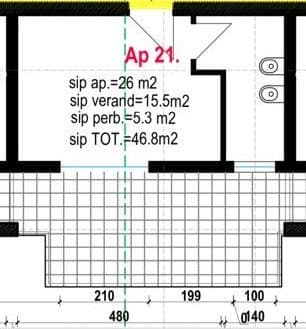 SHITET STUDIO NË KOMPLEKS REZIDENCIAL NË RADHIMË, VLORË 2