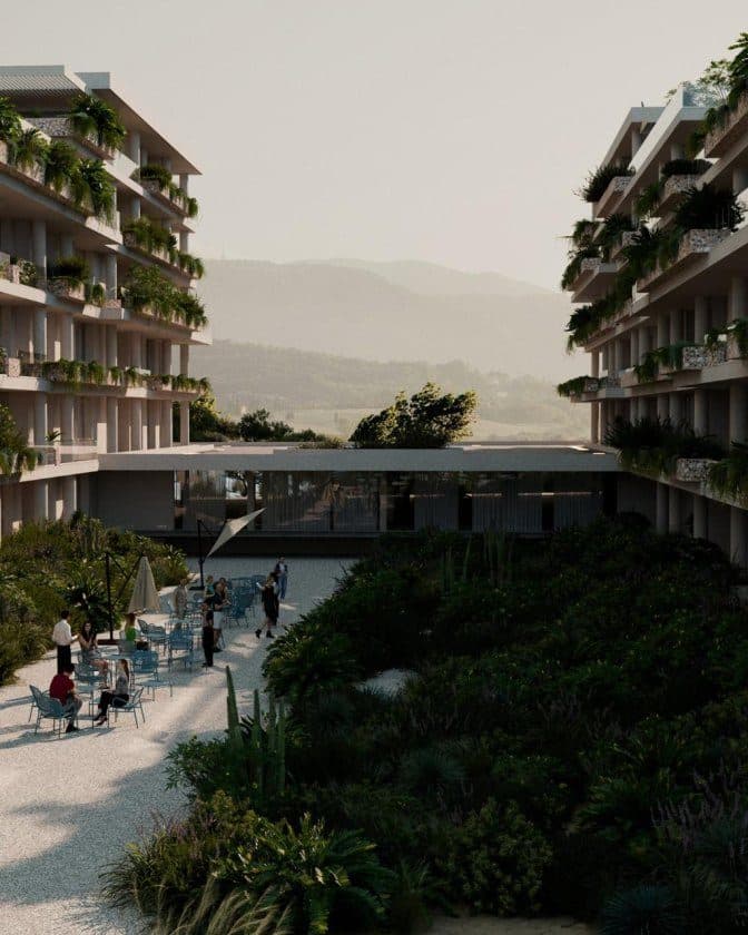 APARTAMENT 1+1 NE REZIDENCEN „THE VERDANT TERRACES”, ORIKUM