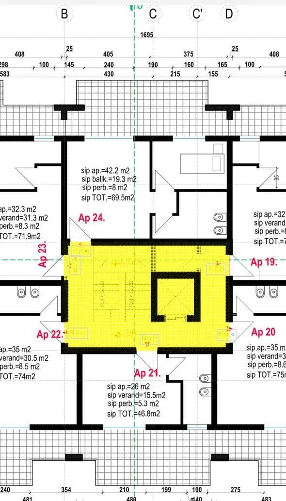 SHITET STUDIO NË KOMPLEKS REZIDENCIAL NË RADHIMË, VLORË 3