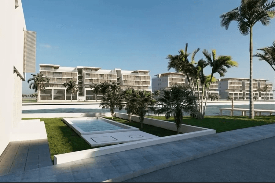 APARTAMENT 2+1 NE KOMPLEKSIN LALZI MARINA SEASIDE