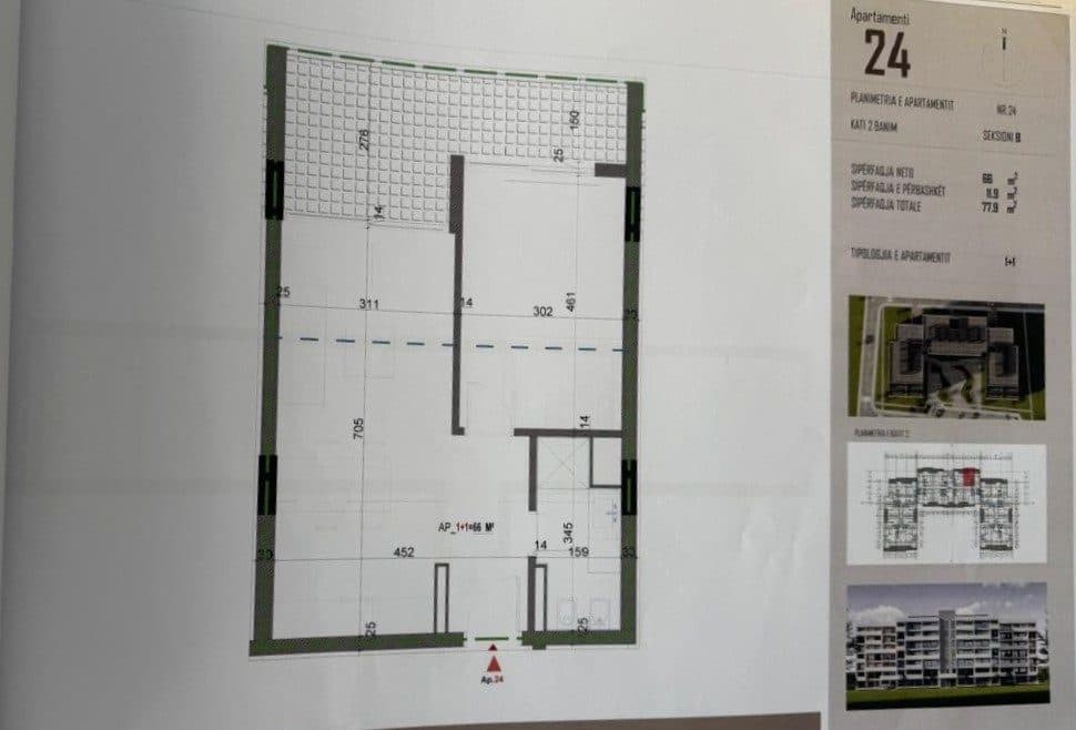 APARTAMENT 1+1 NE NDERTIM NE ORIKUM, VLORE 2